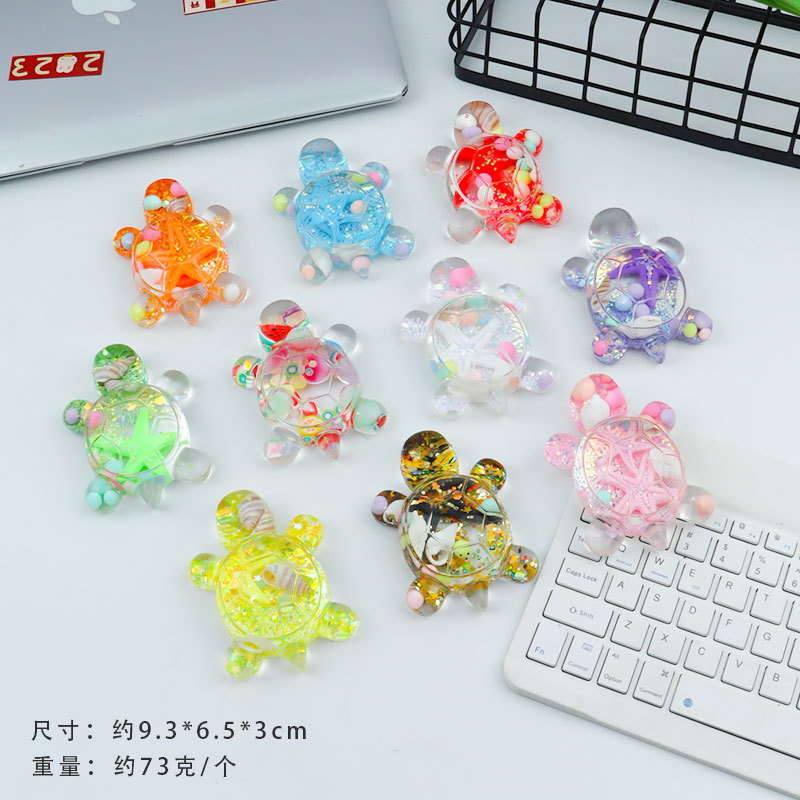 기름칠된 불가사리 거북이