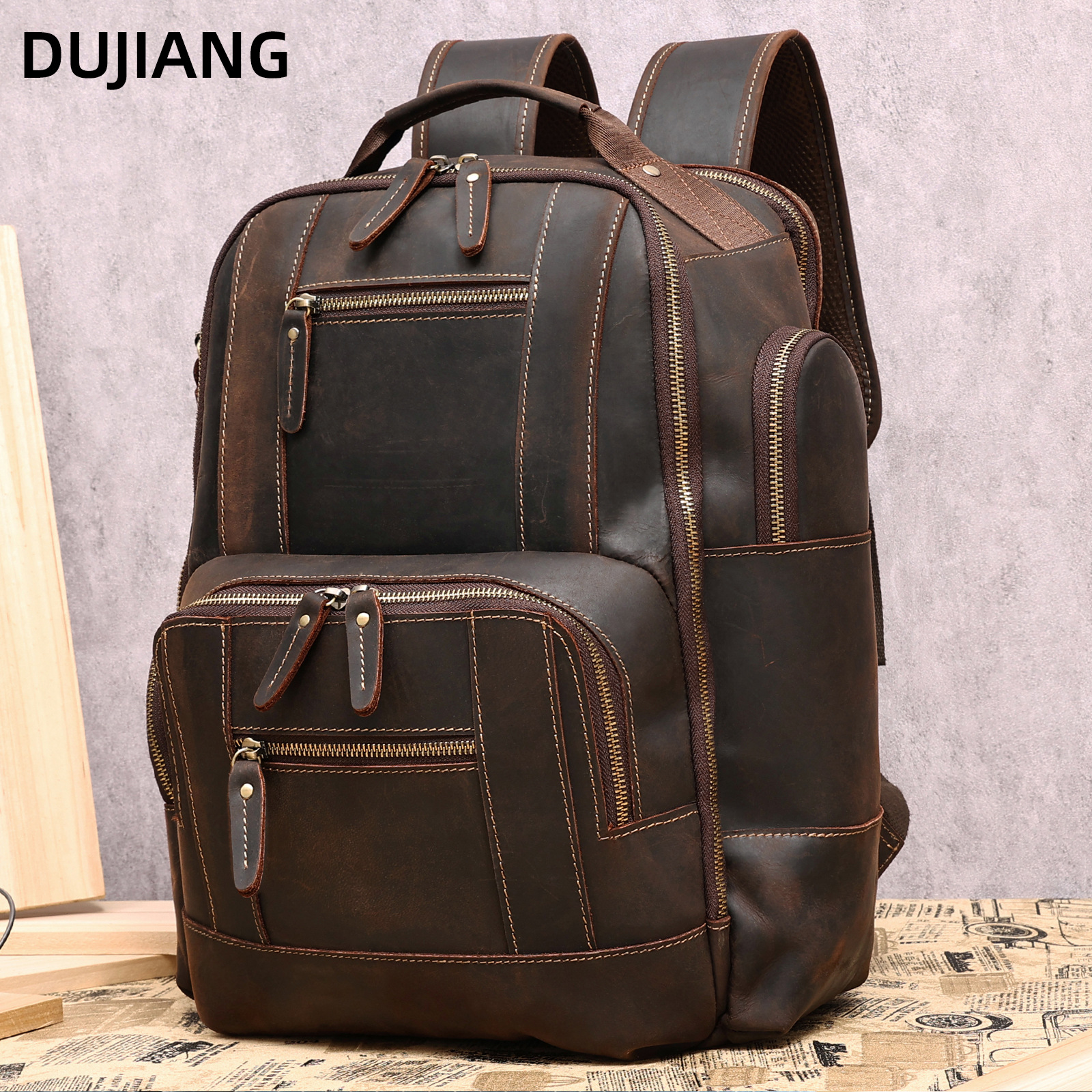 Capacious backpack