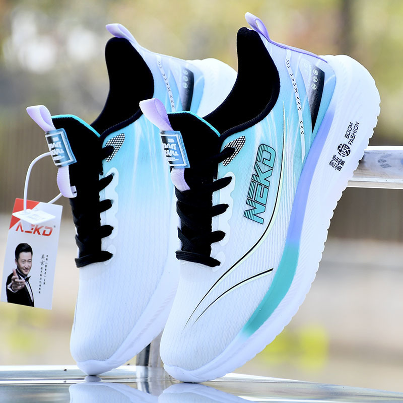 [Aumento de altura y delgado] zapatos de correr de hombre ligeros primavera / verano 2025 zapatos casuales de malla transpirables zapatos deportivos de hombre versátiles image 6