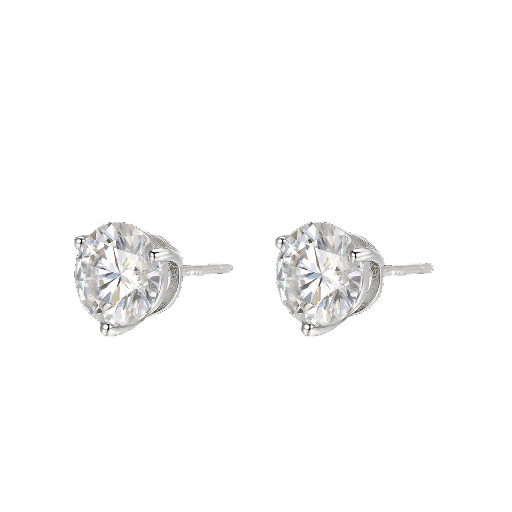 Meishida Jewelry S925 Sterling Silver Earrings Earrings Custom Moissanite Jewelry Wholesale Source Factory