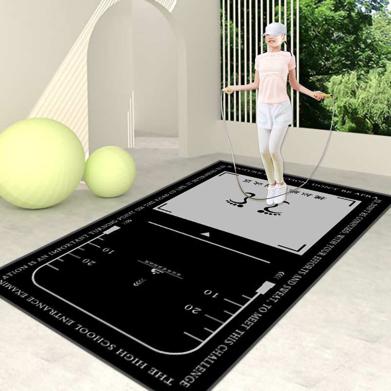 줄넘기 본체 측면 패딩 블랙