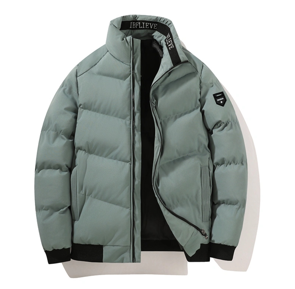 Chaqueta Acolchada Térmica para Hombre de Poliéster para Invierno