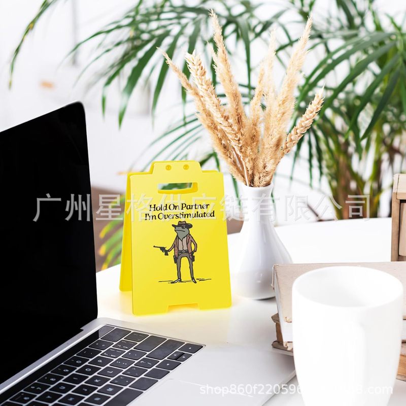 亚马逊热销 Humorous Desk Sign 幽默办公桌标志解压摆件|undefined