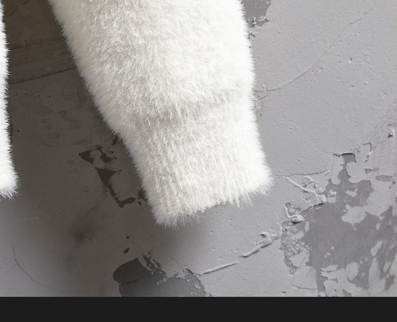 Maglione da uomo in finto cashmere color-block – Pullover invernale semi-dolcevita per abbigliamento casual e a strati_voghion.com