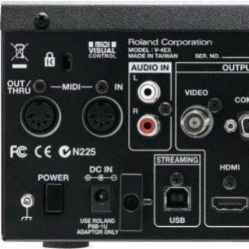 Roland V-4EX HD видеосвитчер, устройство для видеомикширования для вечеринок, VJ и медиа-студий (руководство по каналам)