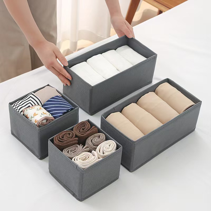 Underwear, Underwear, Socks, Folding Storage Box, Fabric Clothing Storage Drawer Cabinet, Classification Storage Box, Clothing Storage Box