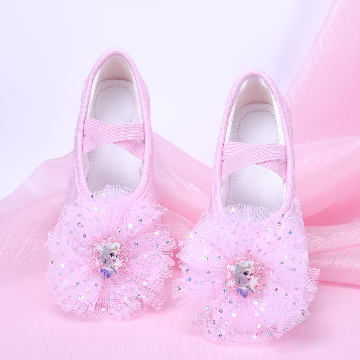 Cute Kidsren's Dance Shoes Stage Performance Dance Shoes Little Girl Beautiful Ballet Cat Claw Shoes Body Training 8118