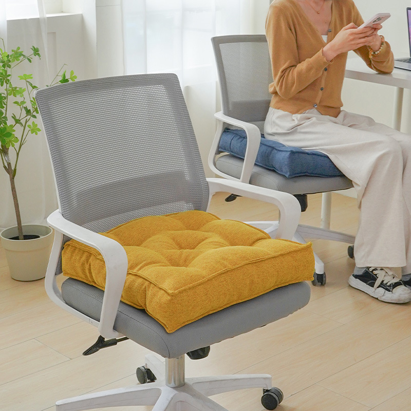 Amazon Cotton and Linen Cushions, Chair Cushions, Office Computer Chair Cushions, Chair Cushions, Thickeneded Sofa Cushions, Universal for All Seasons Amazon Cotton and Linen Cushions, Chair Cushions, Office Computer Chair Cushions, Chair Cushions, Thickeneded Sofa Cushions, Universal for All Seasons