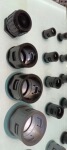 波纹管接头AD13 AD42.5快速塑料固定头 AD34.5塑料软管直插式管头