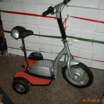 供应三轮电动车三轮站立车电动自行车迷你电瓶车折叠电动滑板车