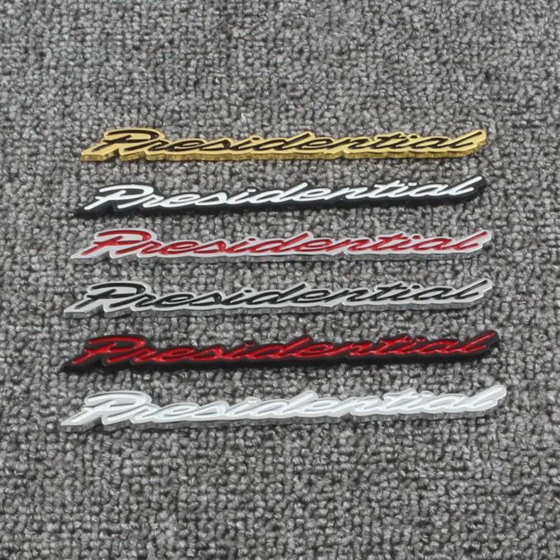 Suitable for Lincoln MKZ, Continental Navigator, MKX, Adventurer, Aviator modified car stickers with President English car logo