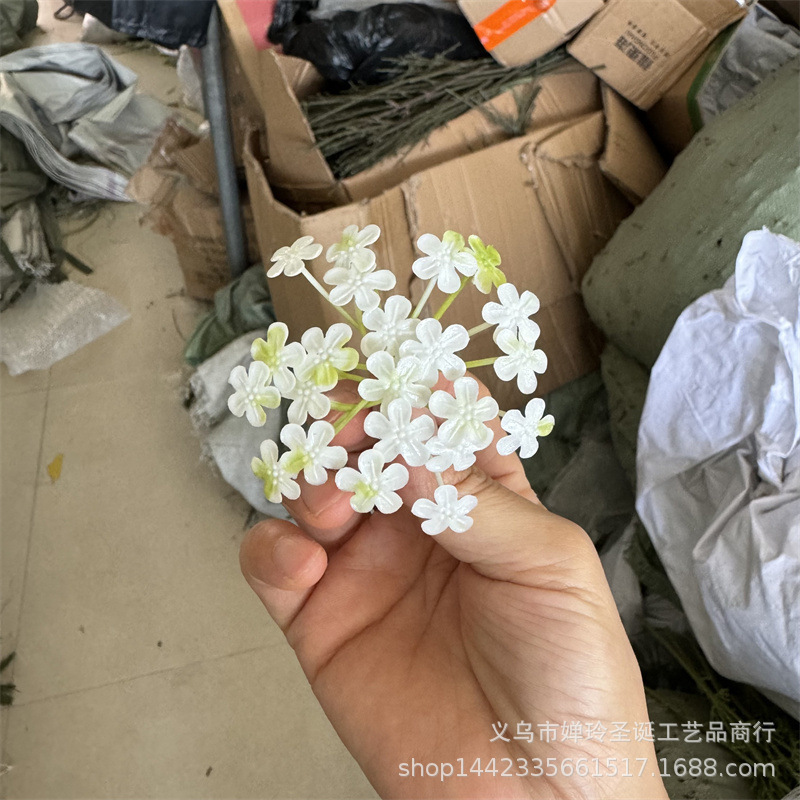 仿真植物仿真满天星花仿真小花束花头封顶仿真花工艺品DIY小花球|undefined
