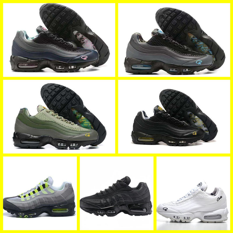 Putian cross-border exclusive AIRMAX95 sports shoes, sizes 36-47, air-cushioned running shoes, outdoor casual men's shoes Putian cross-border exclusive AIRMAX95 sports shoes, sizes 36-47, air-cushioned running shoes, outdoor casual men's shoes