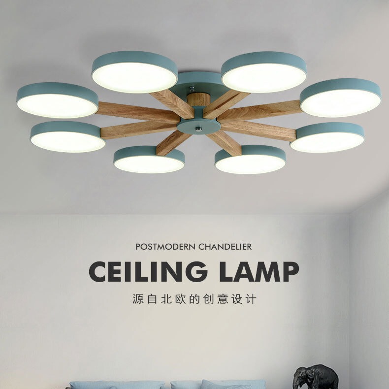 Clearance Sale: Simple and Elegant High-Quality Creative Ceiling Lamp, Nordic Macaron Modern Minimalist Led Lighting Fixtures Wholesale