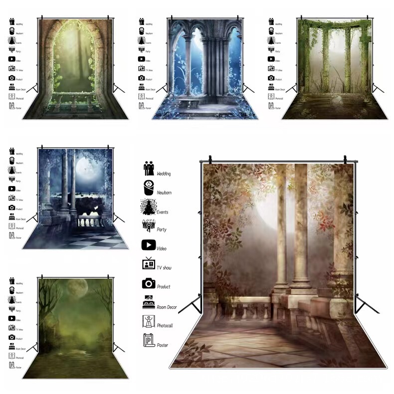 European Retro Architectural Photography Background Cloth Export Photo Studio Layout Background Kidsren's Studio Layout Banner European Retro Architectural Photography Background Cloth Export Photo Studio Layout Background Kidsren's Studio Layout Banner