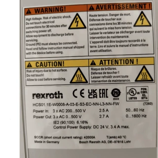 Rexroth力士乐驱动器HCS01.1E-W0028-A-03-E-S3-EC-NN-NN-NN-FW