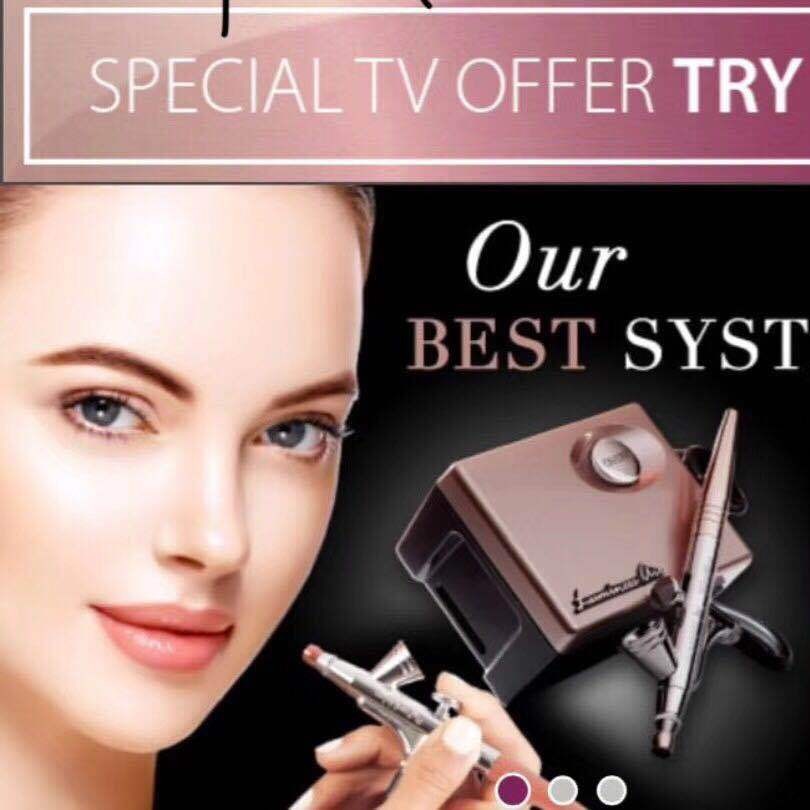 爆款化妆喷枪高清化妆彩妆气动喷枪补水特效人体彩绘自动喷枪