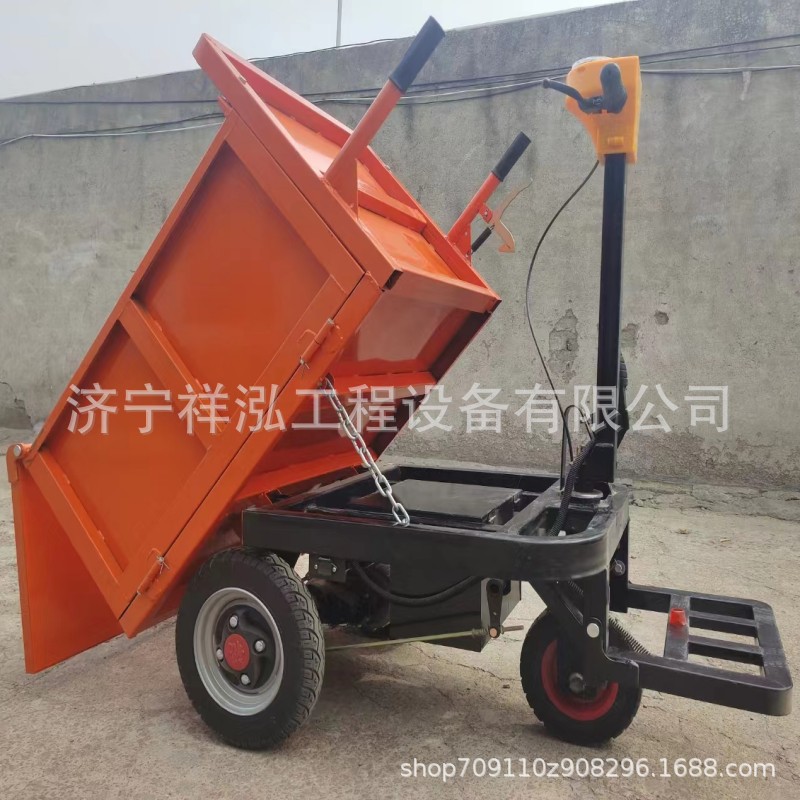 工地工程三轮车 小型电动三轮车 工程电动拉砖车