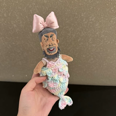 Decoration | Pluş açarlıqlar - colorful-mermaid-grandpa-cow-pendant