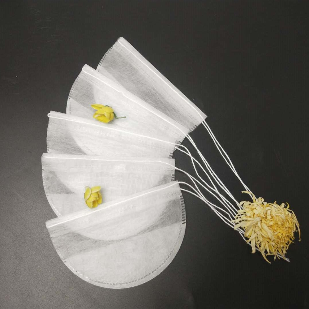 船型玉米纤维泡茶袋一次性抽线花茶茶叶蔗渣过滤大容量包装袋