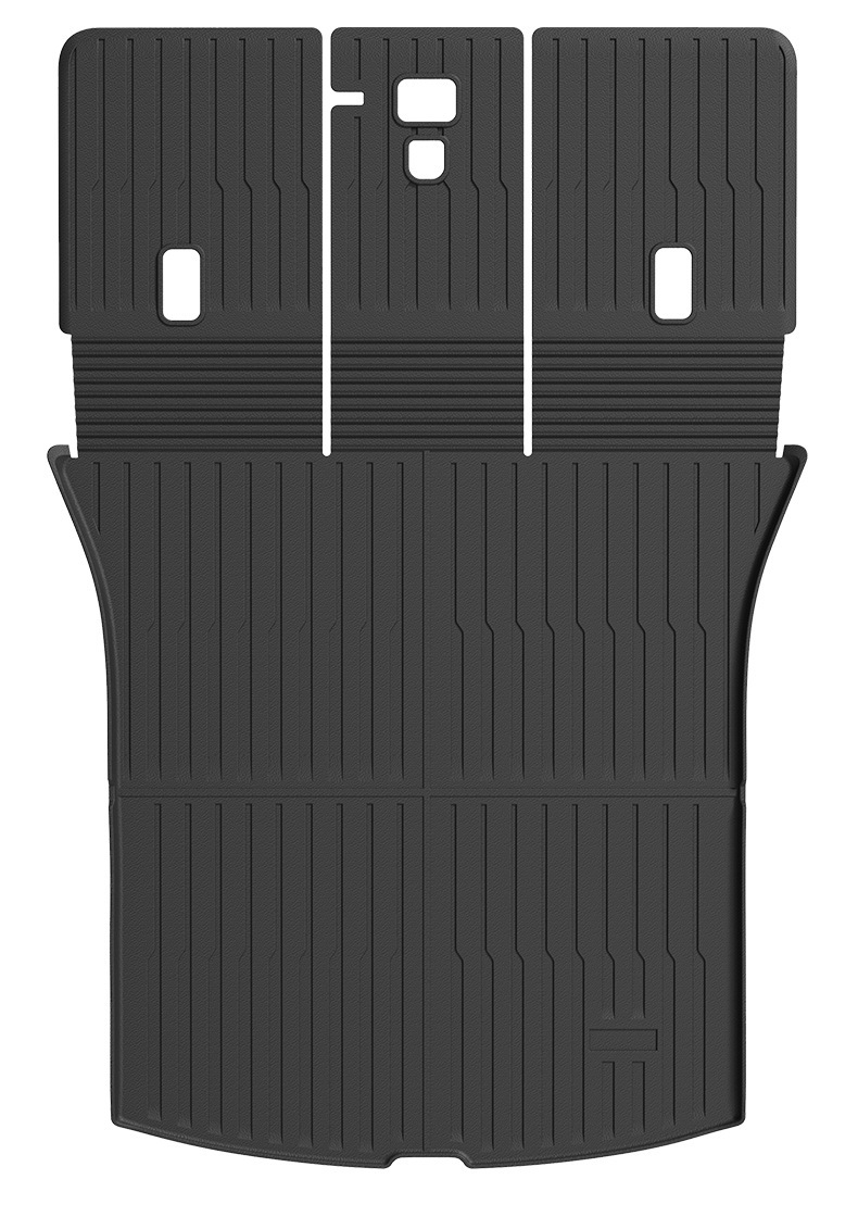Suitable for 6-Seater Model Yl Tesla New 3/Y Floor Mats, Trunk Mat, Integrated Trunk Mat, Front and Rear Trunk Mats