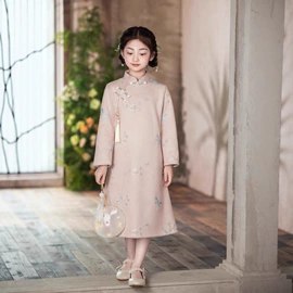 旗袍;童旗袍;亲子装