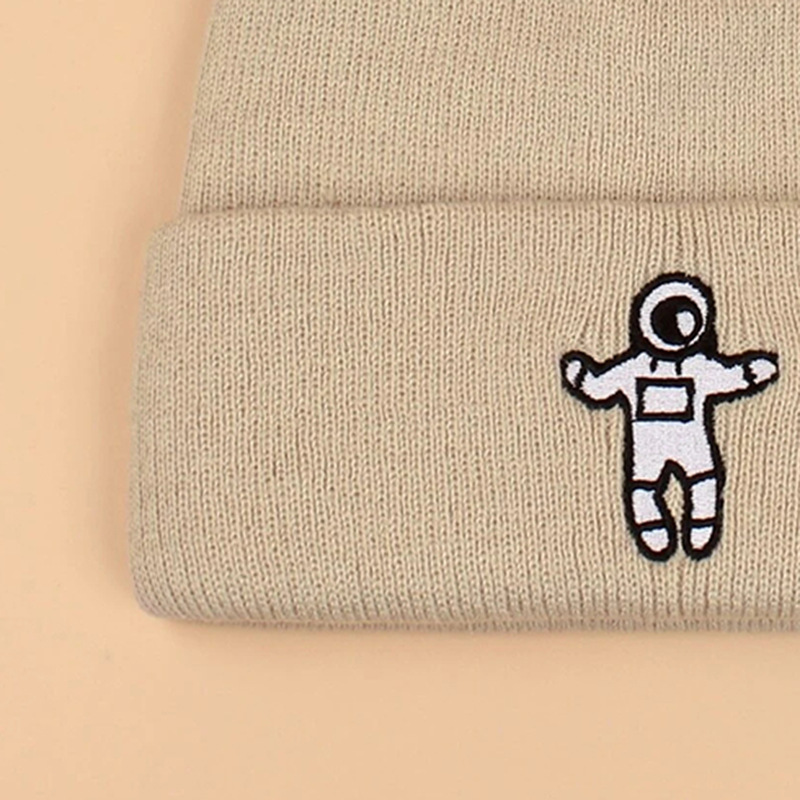 Unisex Fashion Astronaut Crimping Wool Cap display picture 3