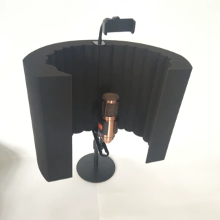 F5录音话筒防风屏隔音屏吸音罩 麦克风防噪降噪高密度海绵隔音罩