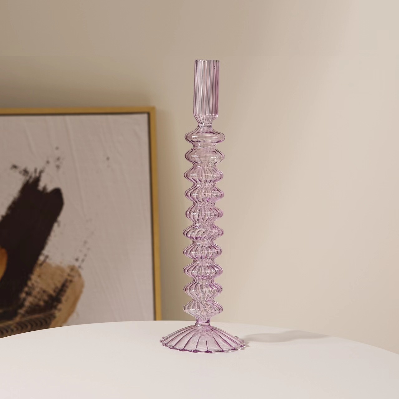 Estilo ins negro candelabro de cristal decoración nórdico romántico francés decoración del hogar tienda de ropa decoración suave