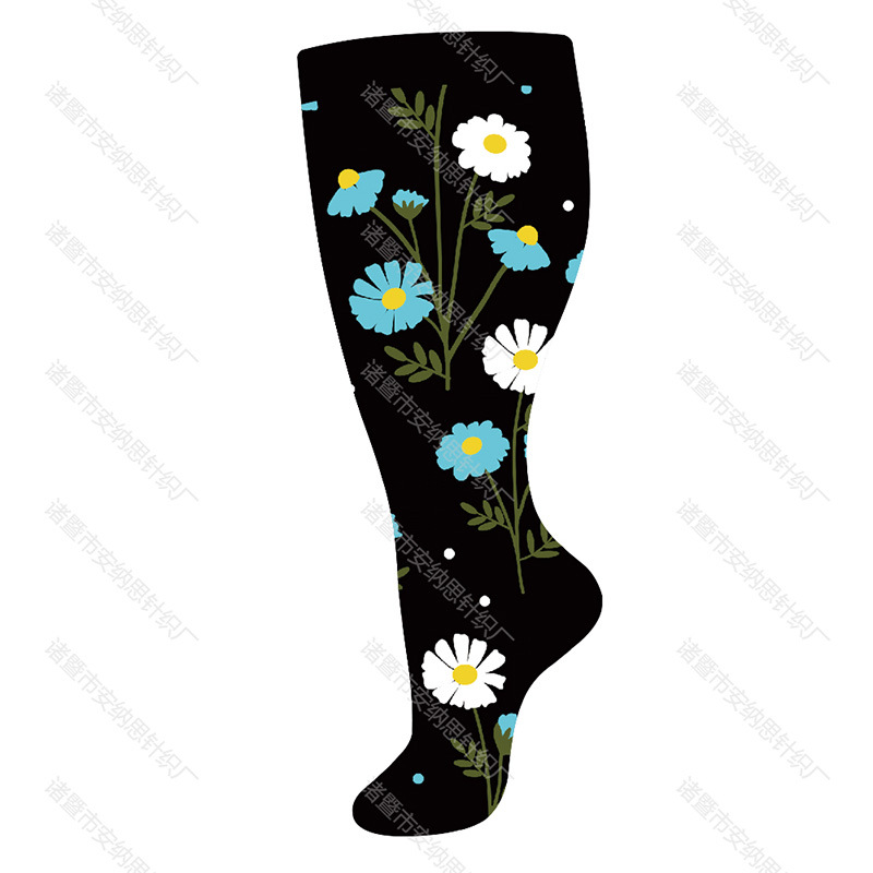 검은 꽃 시리즈 - 흰색 데이지