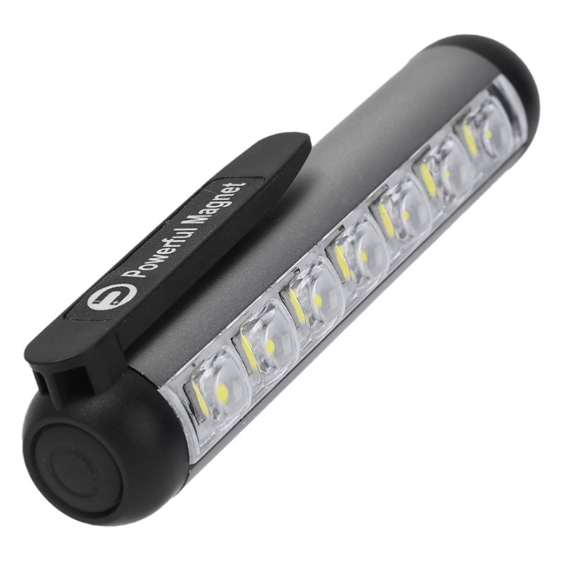 Transfronteriza Amazon nueva pluma lámpara LED linterna imán fuente de luz múltiple tipo C linterna recargable al por mayor