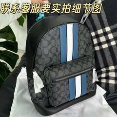 纯牛皮高版新款潮流背包商务男士旅行大容量电脑包休闲旅行包双肩