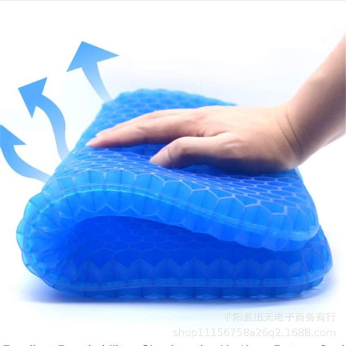 Cross-border summer egg cushion gel cushion honeycomb cushion car cushion office cooling ice cushion Sitter