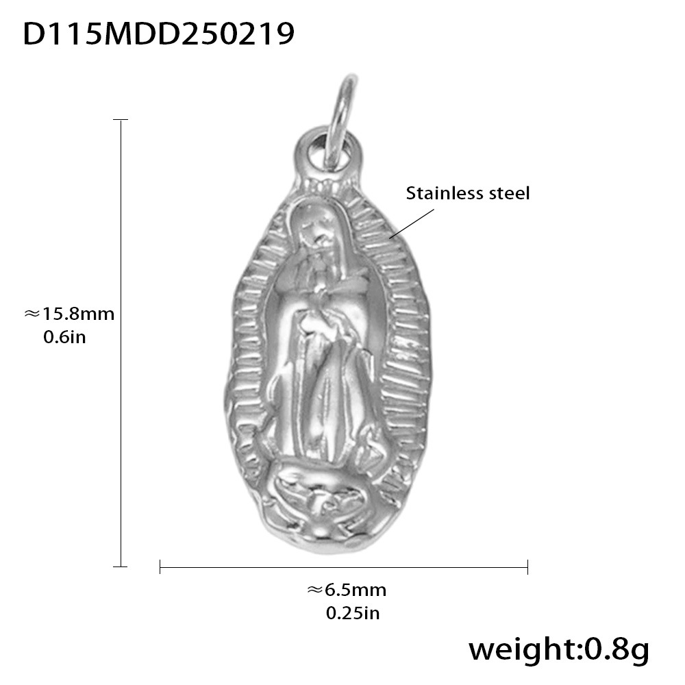 Moda misteriosa OL estilo personalidad colgante de acero inoxidable 18k oro real transfronterizo solo para los fabricantes de bombas europeas y americanas al por mayor