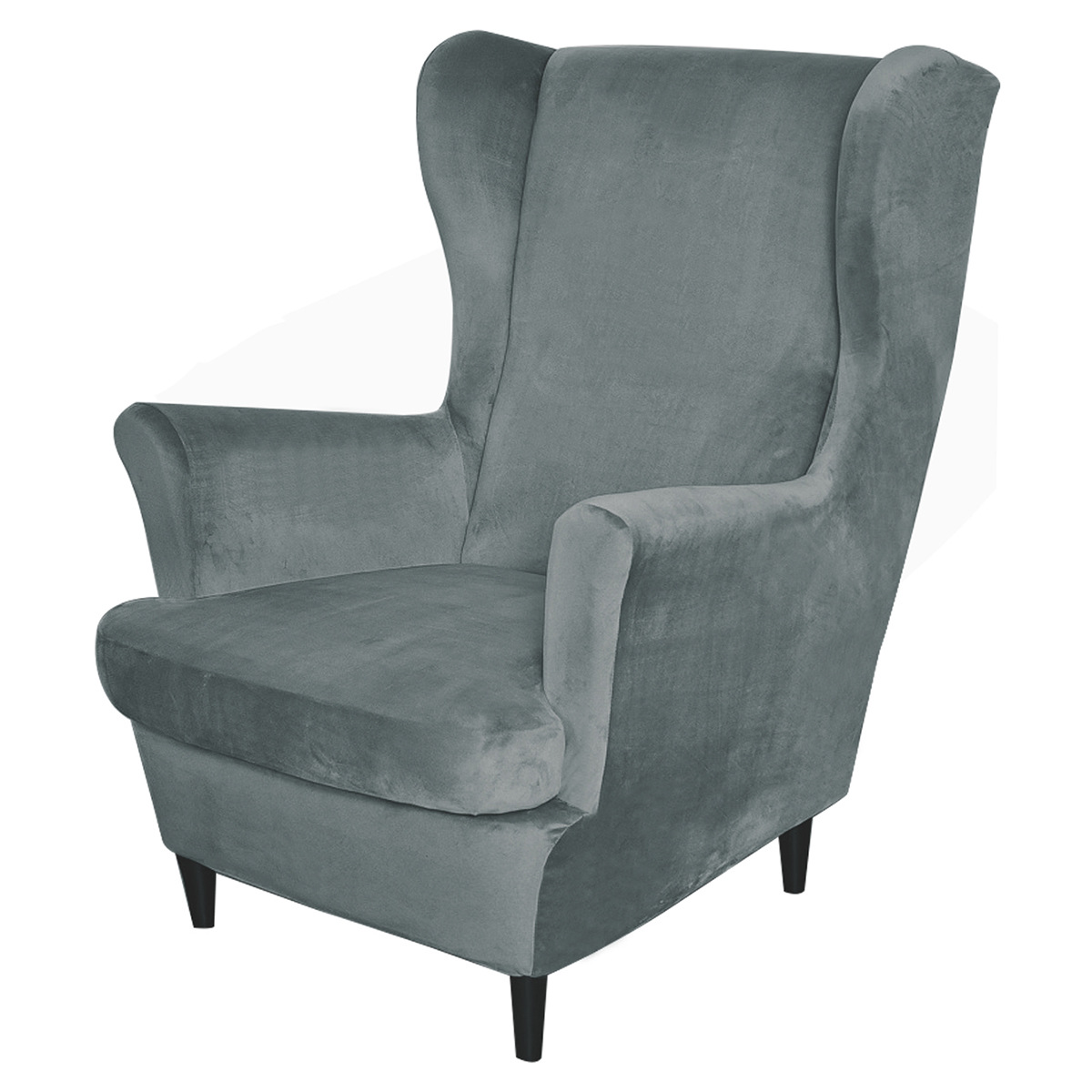 Elástico transfronterizo plata de zorro tigre tablilla cubierta de sofá de tablilla de tigre solitario de color sólido Amazon eBay al por mayor.