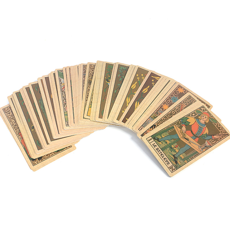 Symbolic Tarot Of Wirth Oracle Cards For Party Games And Divination_voghion.com