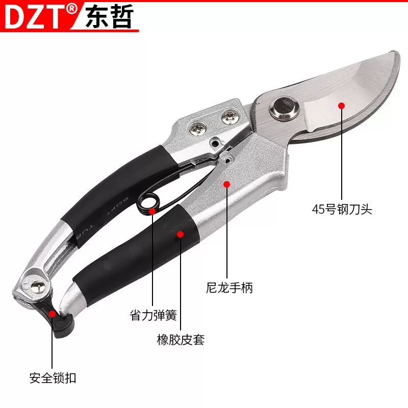 修枝剪家用树枝剪强力绿化园林省力锋利果树桑剪园艺手动剪刀