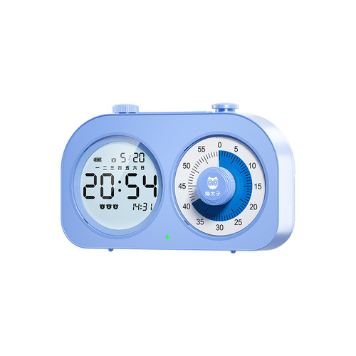 Cat Prince Visual Timer Children's Learning Electronic Alarm Clock Self-Discipline Timing Student Self-Study Time Manager