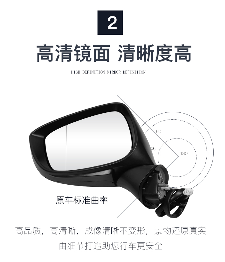 Suitable for Mazda Cx4 Rearview Mirror Assembly from 2016 to 2023 New Model Cx- 60% off Rearview Mirror Assembly