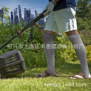 In-Stock Level 5 Hppe Cut-Resistant Leg Guards for Mountaineering, Rock Climbing, Gardening, Mowing, Ankle Protection, and Scratch-Resistant Work Knee Pads