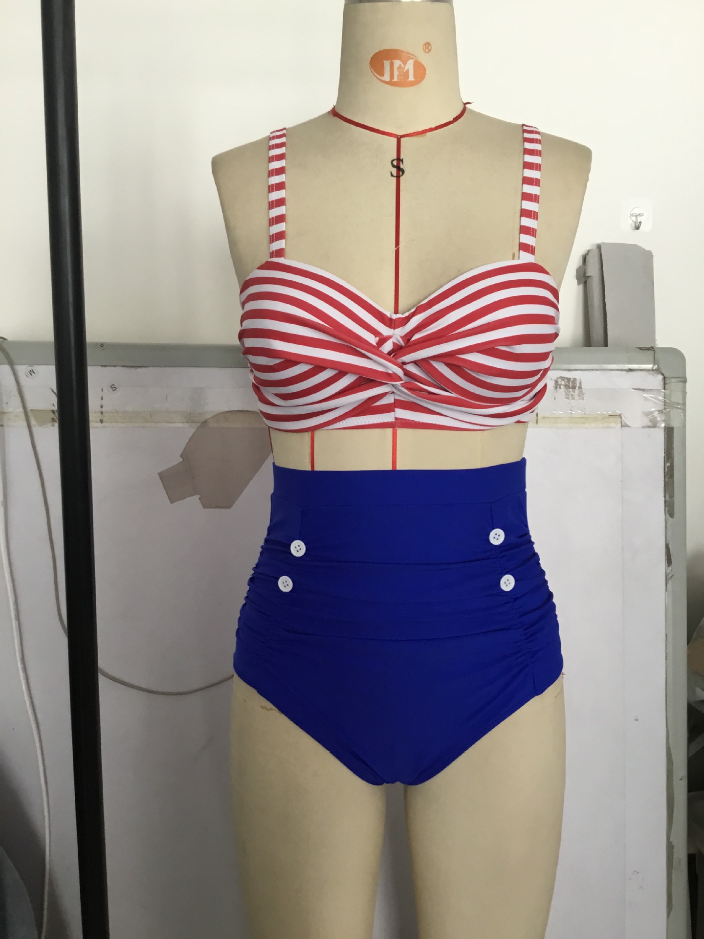 new swimsuit high waist split swimsuit sexy printed bikini wholesalepicture11