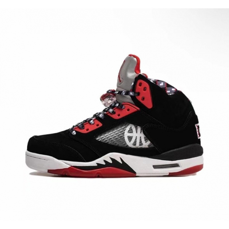Zapatos Pitian puros AJ5 zapatos de hombre cómodos ociosos amortiguadores antideslizantes zapatos de mujer pareja zapatos de baloncesto retro fábrica directa image 40