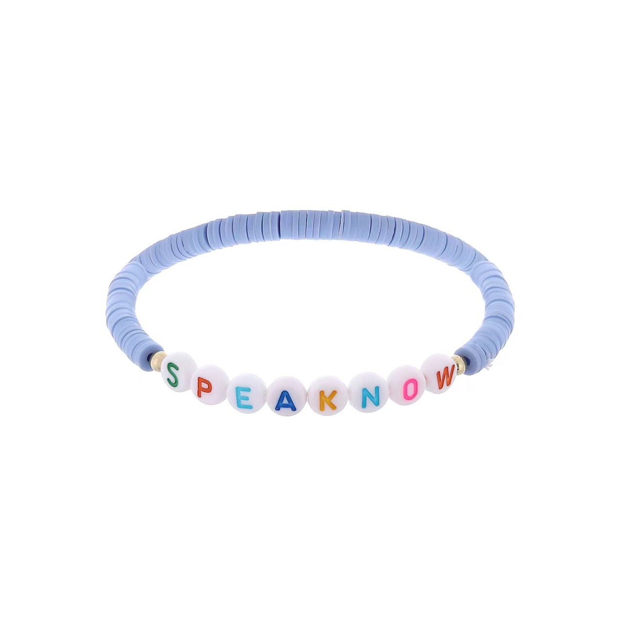 Pulsera de carta colorida pulsera de cerámica suave 12 Taylor pulsera elástica pulsera joyería amante