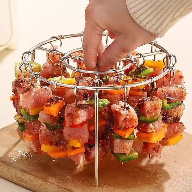 바비큐 그릴 16cm+꼬치 24개