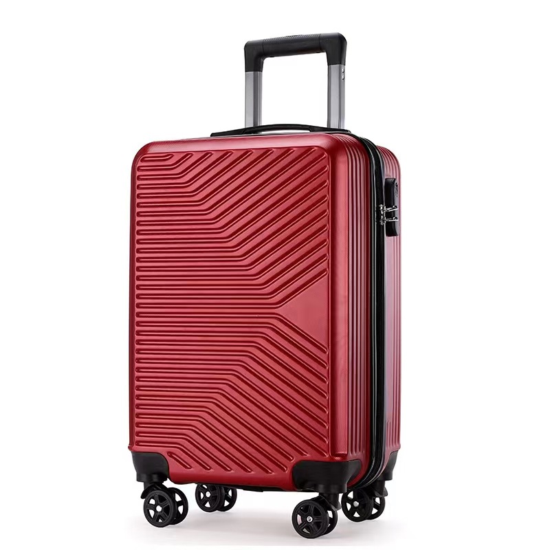 Capacious multicoloured fashionable trend suitcase