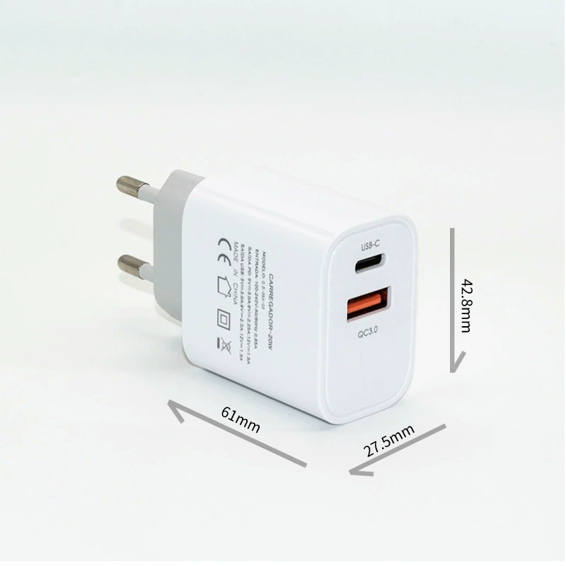 Зарядное устройство совместимое для Apple, Huawei, Xiaomi, для мобильного телефона, 20W