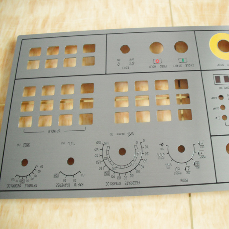 供应不锈钢面板机器面板机械面板配件