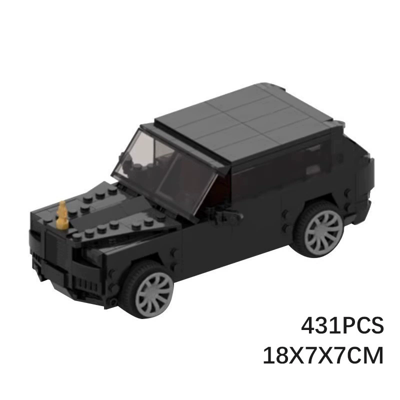 МОД строительные блоки совместимы с LEGO детский собранный Rolls-Royce спорткар Phantom Phantom Dawn