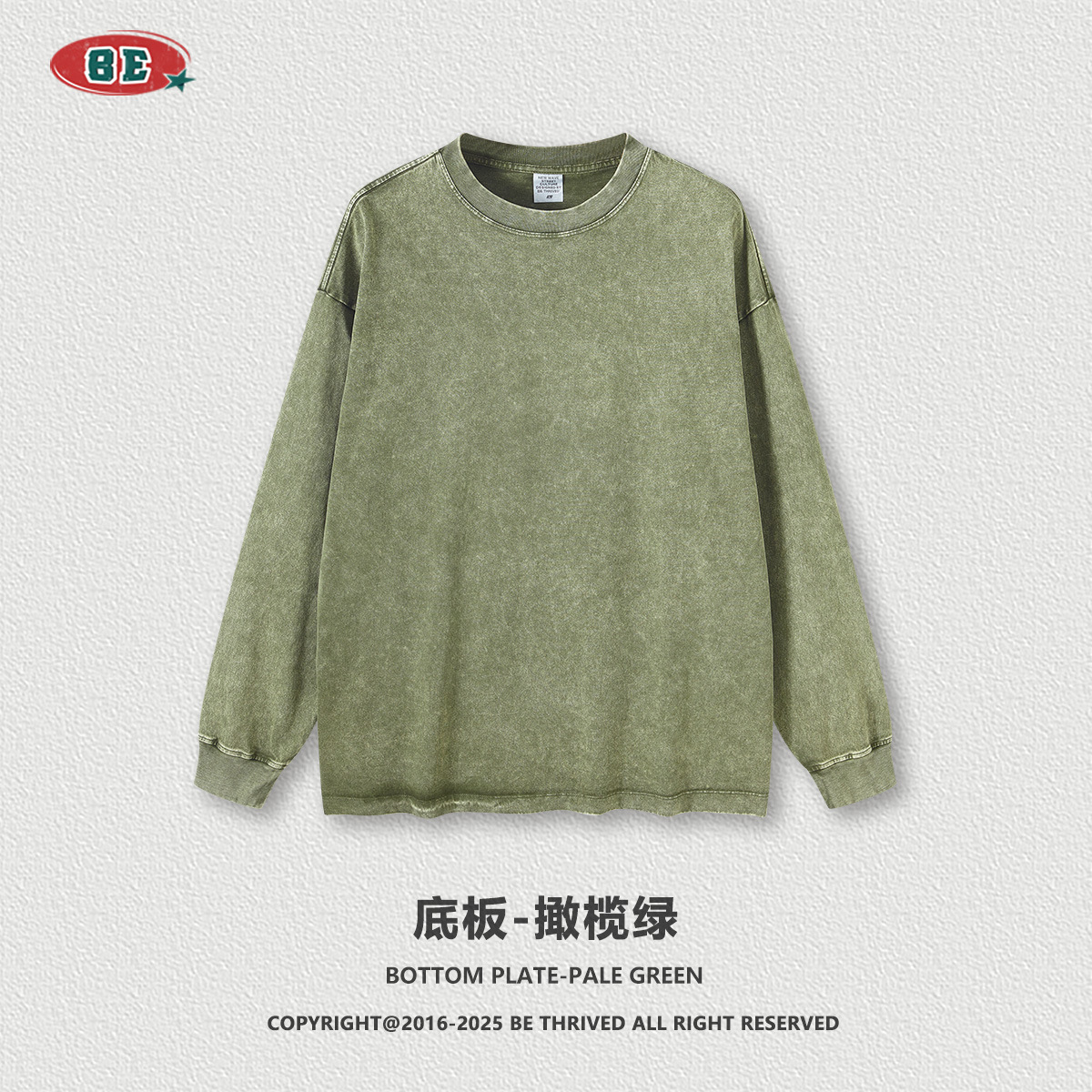 Be customizado| 2025 otoño y invierno marcas de moda estadounidenses digitales de impresión directa de inyección de manga larga camiseta de comercio exterior personalizada transfronteriza
