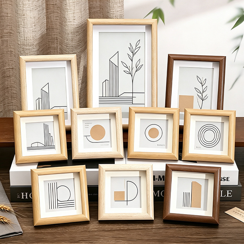 Cross-Border Custom Wooden Hollow Photo Frame for Hanging and Display, 456810inch Handmade Photo Frames, Empty Frames, Amazon Hollow Frames Cross-Border Custom Wooden Hollow Photo Frame for Hanging and Display, 456810inch Handmade Photo Frames, Empty Frames, Amazon Hollow Frames